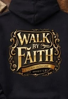 Walk By Faith – Premium Hoodie