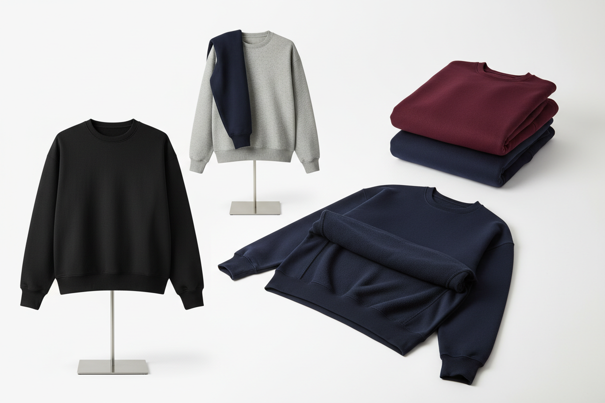 Generate heavy weight fabric sweatshirts 